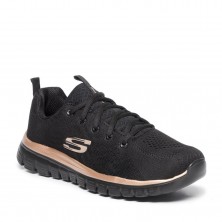Sneakers Skechers 12615 Negro-oro