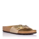 SANDALIAS PLANAS BIRKENSTOCK MADRID Metalizado