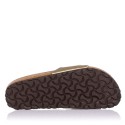 SANDALIAS PLANAS BIRKENSTOCK MADRID Metalizado