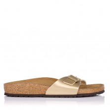 SANDALIAS PLANAS BIRKENSTOCK MADRID Metalizado