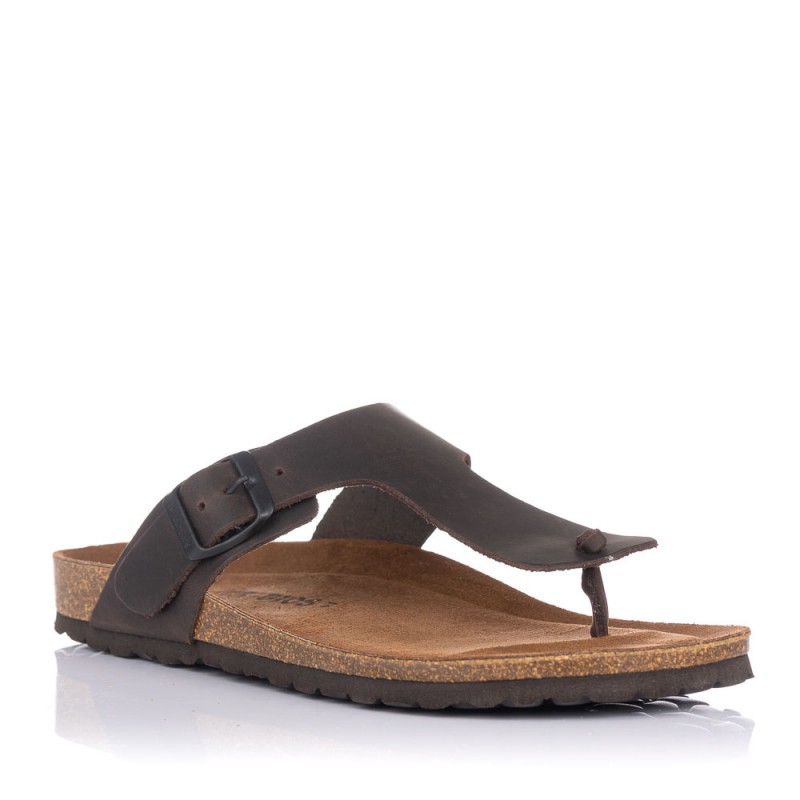 SANDALIAS PLANAS INTERBIOS 9510 Marrón