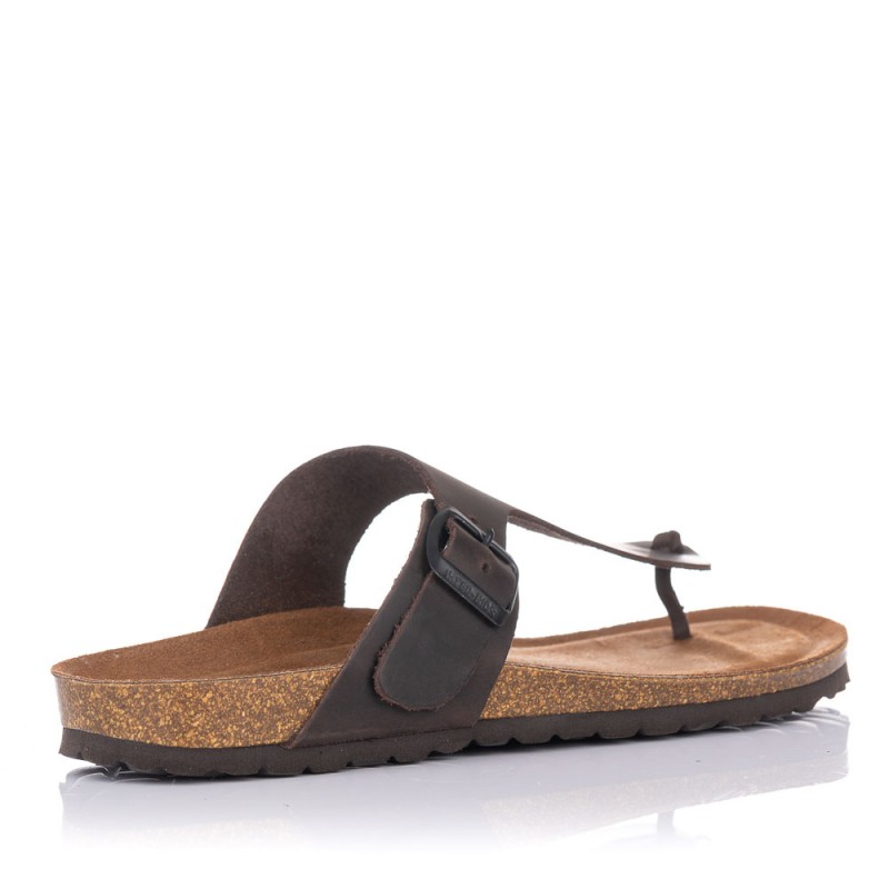 SANDALIAS PLANAS INTERBIOS 9510 Marrón