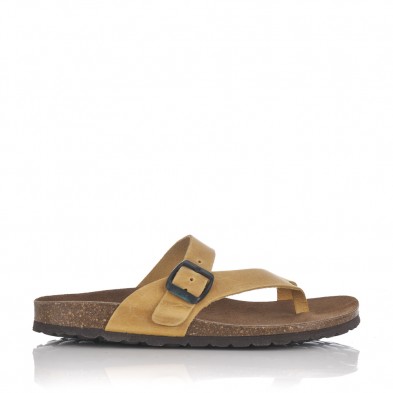 SANDALIAS PLANAS INTERBIOS 7119 Beige
