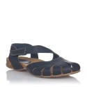 SANDALIAS PLANAS INTERBIOS 4456 Azul
