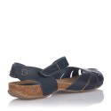 SANDALIAS PLANAS INTERBIOS 4456 Azul