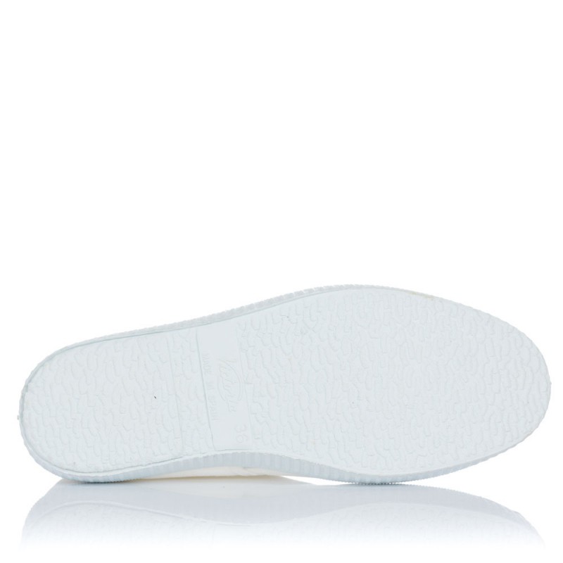Zapatillas de lona Victoria Inglesas 106623 blancas