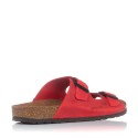 Sandalias planas Interbiios 7206 rojas