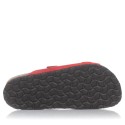 Sandalias planas Interbiios 7206 rojas
