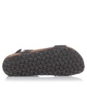Sandalias planas Interbios 9557 marrones