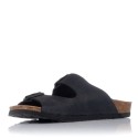Sandalias planas Interbios 7206 negras