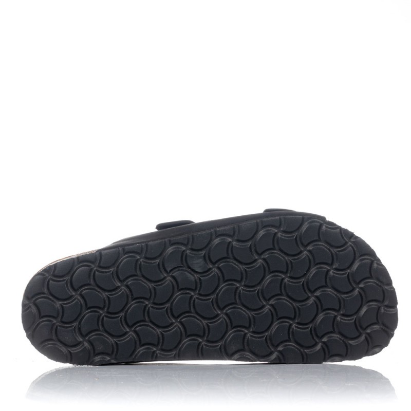 Sandalias planas Interbios 7206 negras