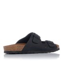 Sandalias planas Interbios 7206 negras