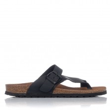 Sandalias planas Interbios 7119 negras
