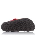 Sandalias planas Interbios 7119 rojas