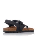 Sandalias planas Interbios 7162 negras