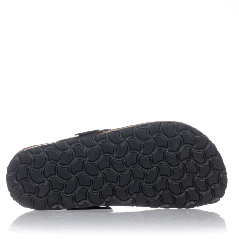Sandalias planas Interbios 7162 negras