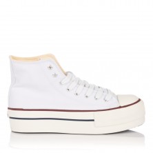 Zapatillas de lona blancas Victoria 61101