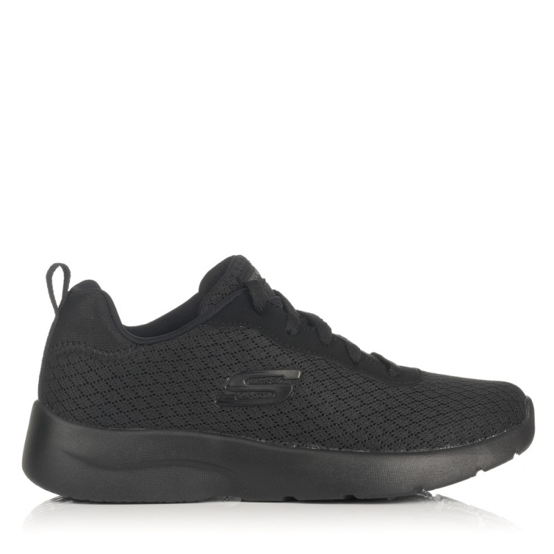 Sneakers Mujer Negras Skechers 12964 - Negro-negro