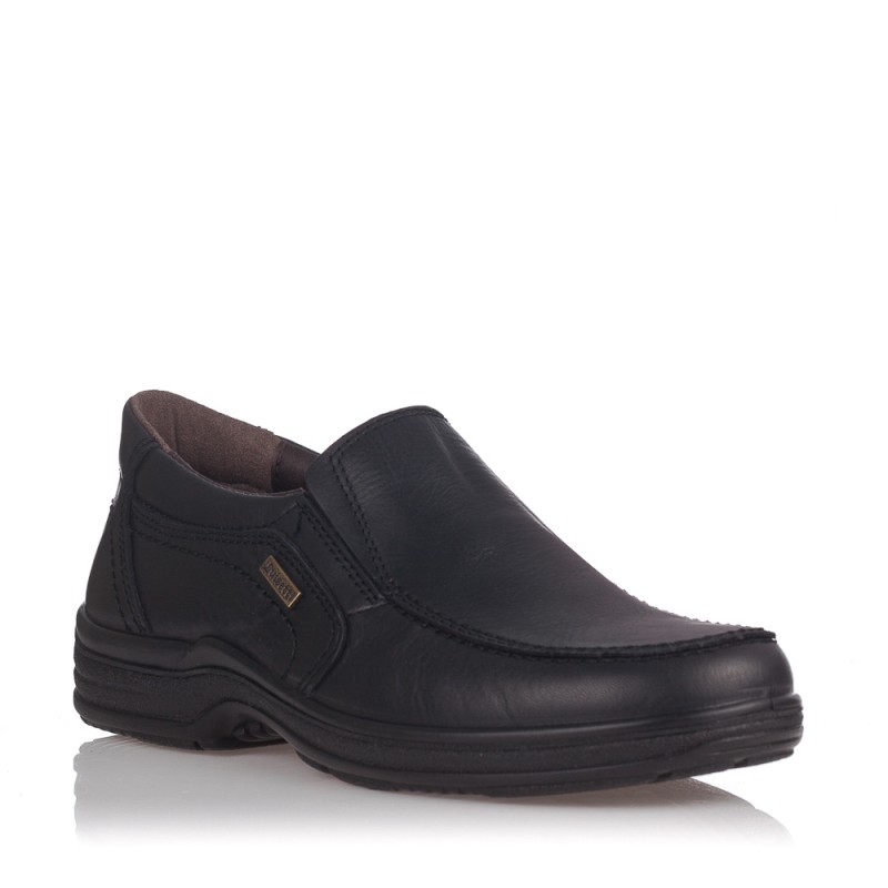 Zapatos De Sport Mocasín Negro Luisetti 20402