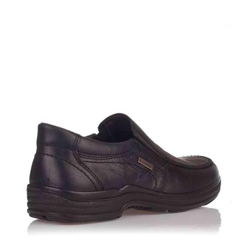Zapatos De Sport Mocasín Negro Luisetti 20402
