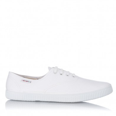 Zapatillas Lona Victoria 6613 - Blanco