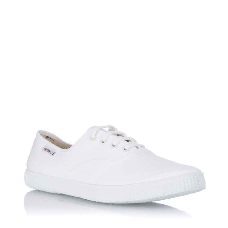 Zapatillas Lona Victoria 106613 - Blanco