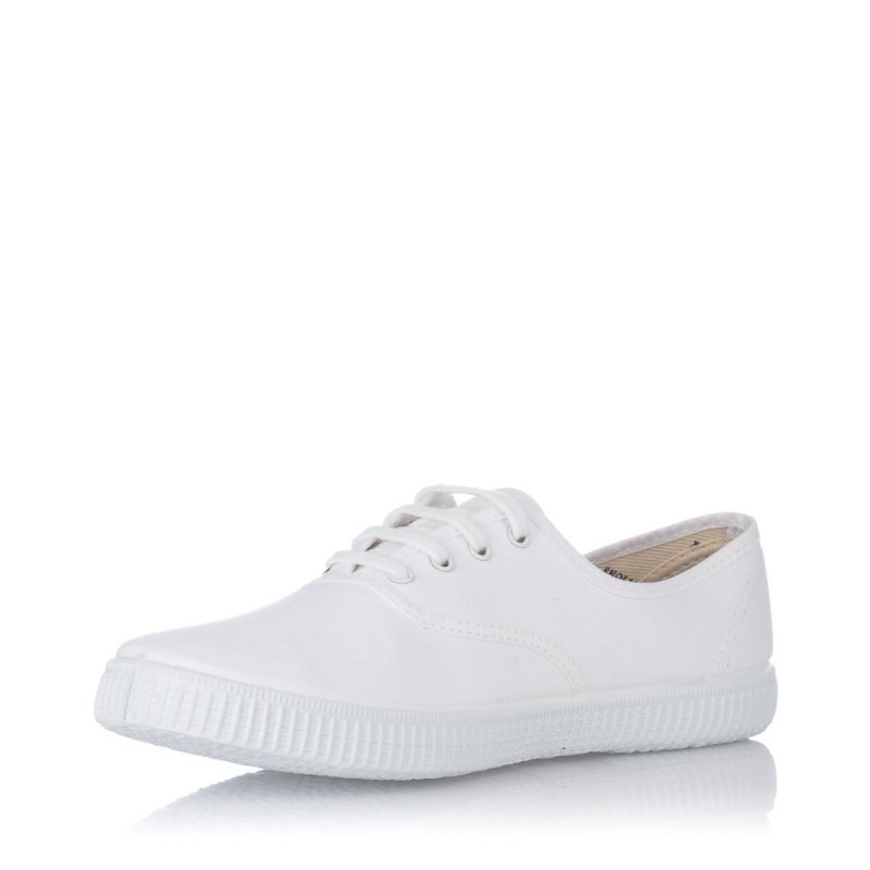 Zapatillas Lona Victoria 106613 - Blanco