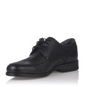 Zapatos De Sport Fluchos 8902 Negro Con Cordones