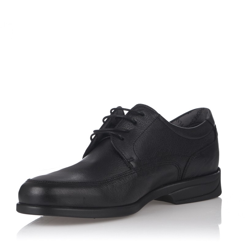 Zapatos De Sport Fluchos 8902 Negro Con Cordones