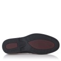 Zapatos De Sport Fluchos 8902 Negro Con Cordones