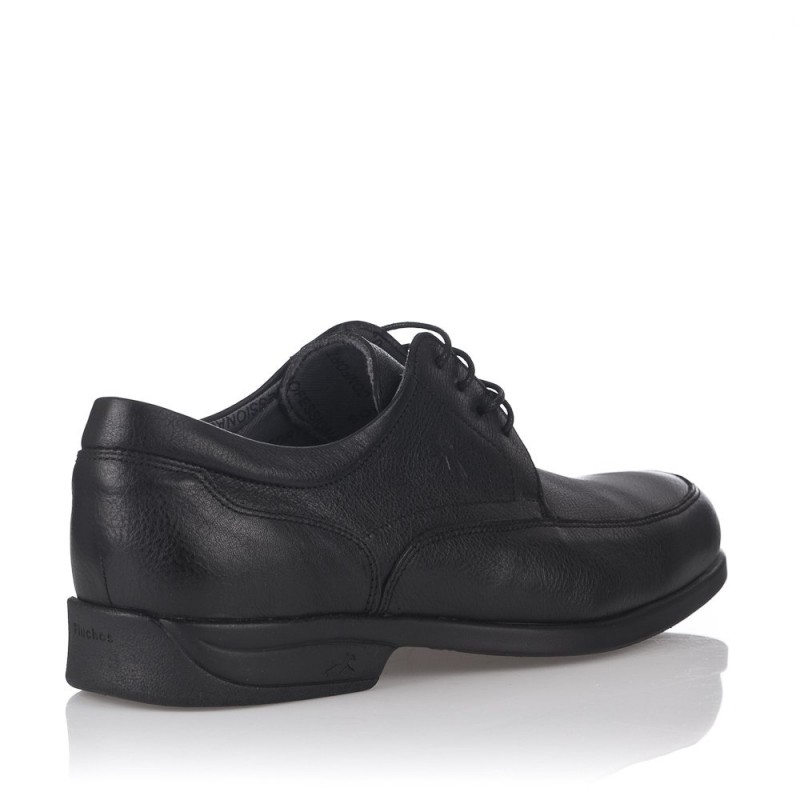 Zapatos De Sport Fluchos 8902 Negro Con Cordones