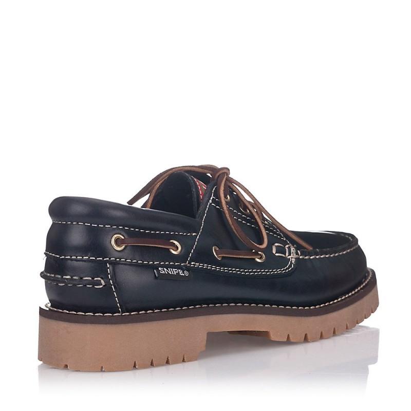Zapatos Snipe Náuticos Azul Marino