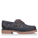 Zapatos Snipe Náuticos Azul Marino