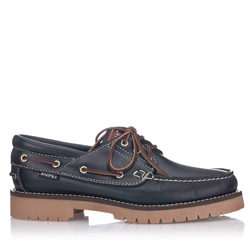 Zapatos Snipe Náuticos Azul Marino