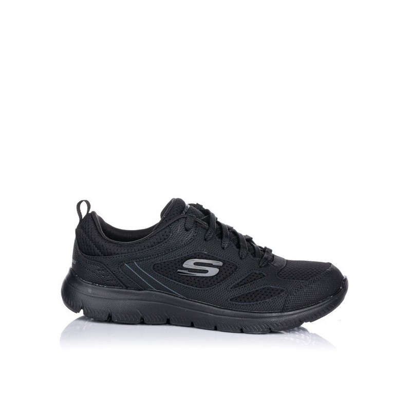 Sneakers Mujer Skechers Suited Negro-negro
