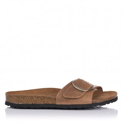 Sandalias Planas Mujer Inter-Bios 7220 Beig