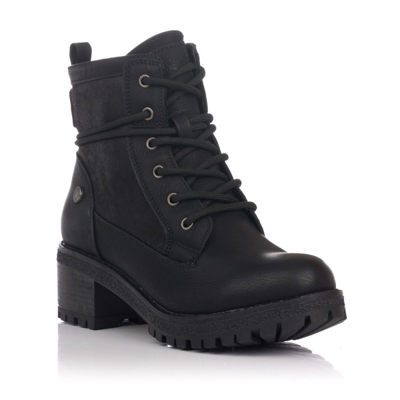 Botines de tacón Mujer Refresh 170145 Negro