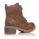 Botines de tacón Mujer Refresh 170145 Camel