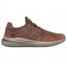Sneakers Homem Skechers Delson 3.0 - Ezra Couro
