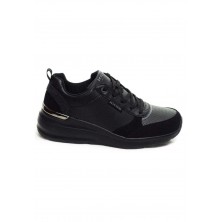 Sneakers Mujer Skechers Billion-subtle Spots Negro-negro