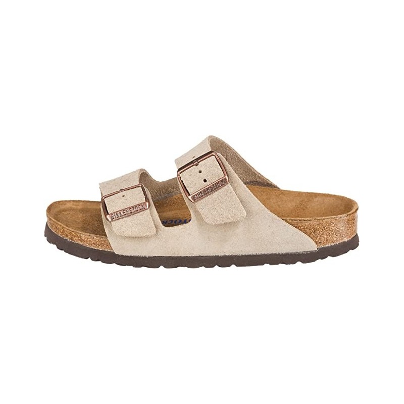 Sandalias Bio Mujer Birkenstock Arizona Taupe