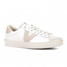 Sneakers Donna Victoria Berlín Piel & Serraje Ghiaccio