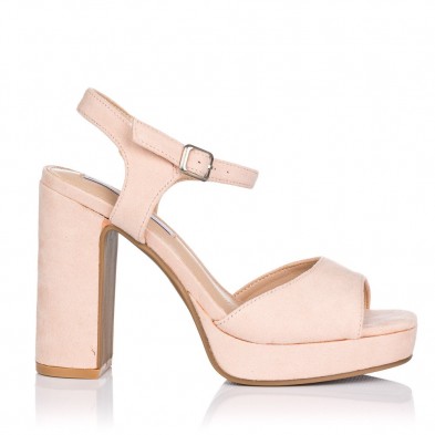 Sandalias De Tacón Mujer XTI 45291 Rosa
