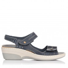 Wedges Dames Inter-Bios 3020 Marineblauw