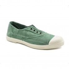 Canvas-Sneaker Damen Natural World 102E Grün