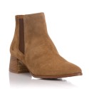 Botines de tacón Popa Eyra Cuero