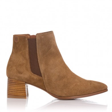 Botines De Tacón Mujer Popa Eyra Cuero
