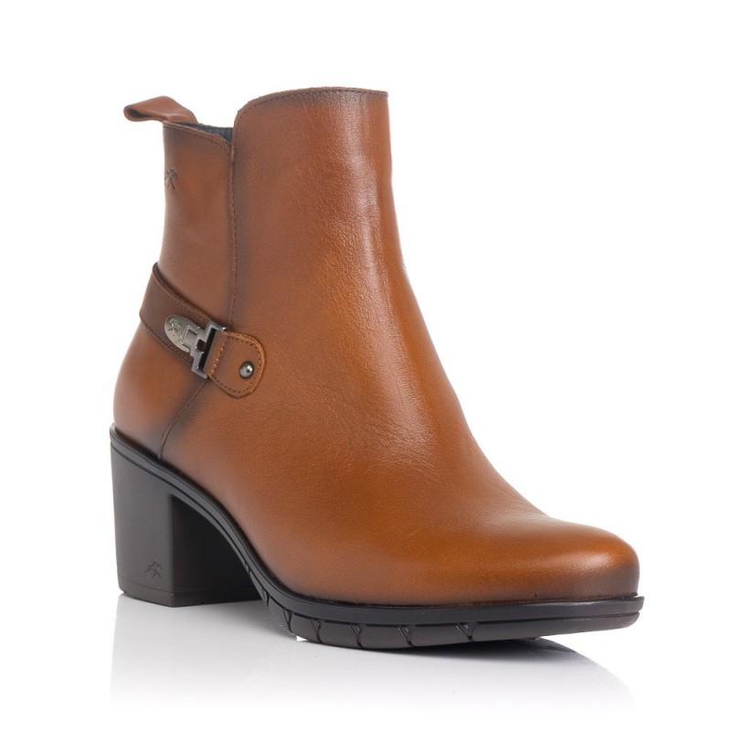 Botines de tacón Fluchos F1798 Cuero