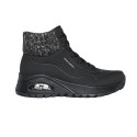 Botines Planos Mujer Skechers Uno Rugged Negro