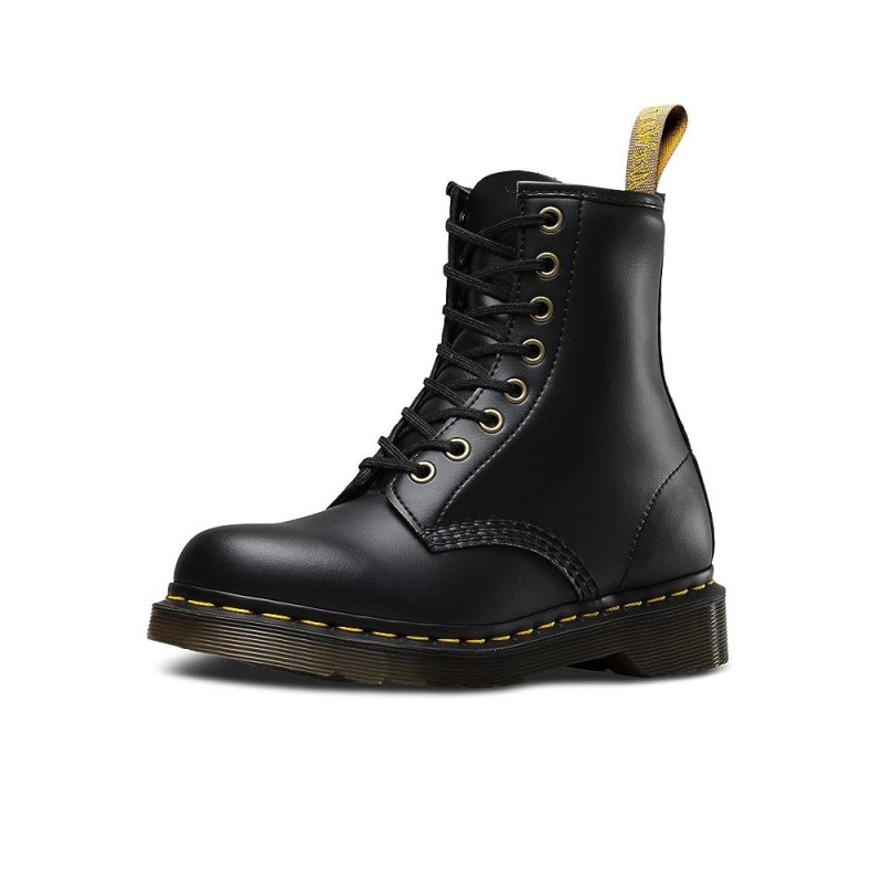 Botas Planas Mujer Dr. Martens Vegan 1460 Negro
